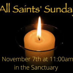 All Saints’ Sunday