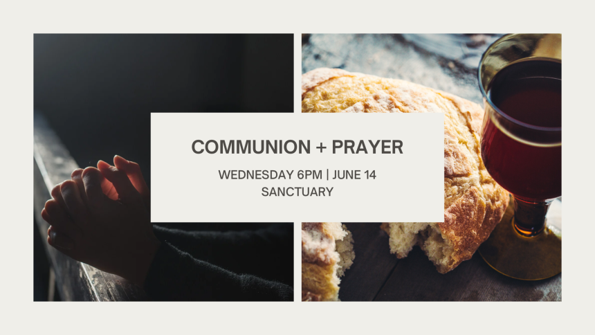 Special Prayer and Communion Service