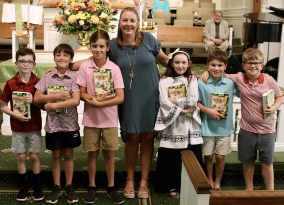 Third Graders receive Bibles