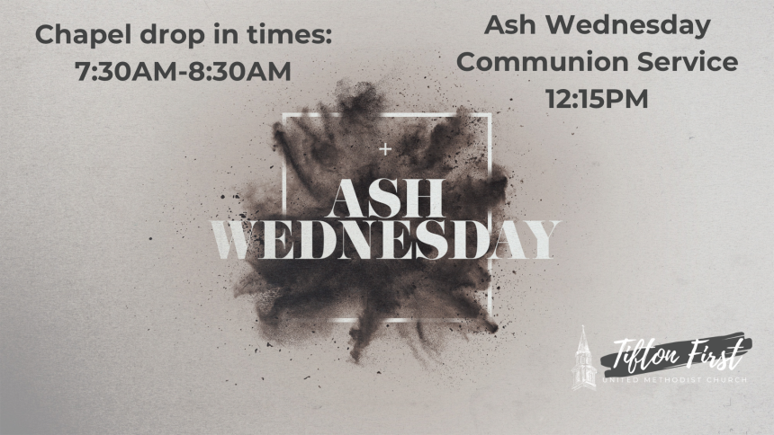 Ash Wednesday Services Ash Wednesday Services